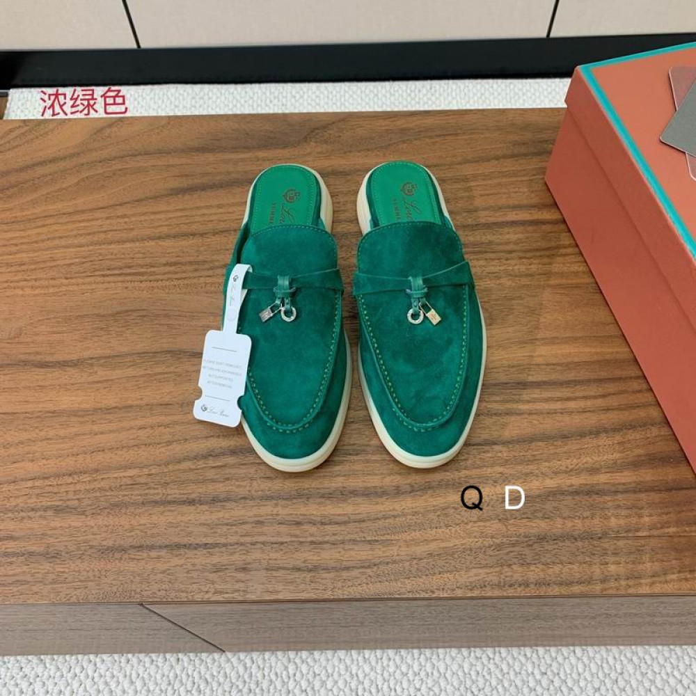 Loro Piana Babouche Charms Walk Loafer 35-42 Shoes