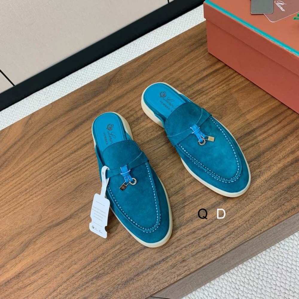 Loro Piana Babouche Charms Walk Loafer 35-42 Shoes