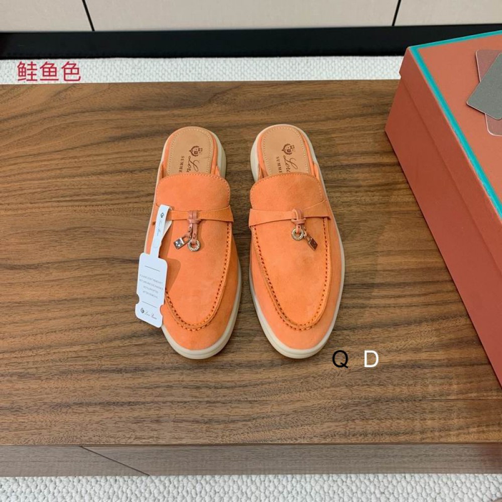 Loro Piana Babouche Charms Walk Loafer 35-42 Shoes