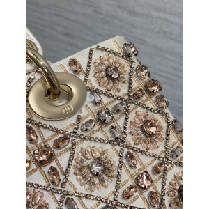 Dior Small Lady D-Joy Bag 22 x 12 x 6 cm Bags