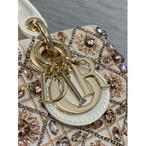 Dior Small Lady D-Joy Bag 22 x 12 x 6 cm Bags