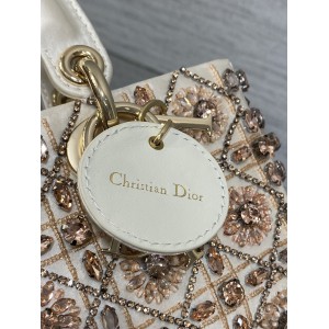 Dior Small Lady D-Joy Bag 22 x 12 x 6 cm Bags