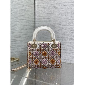 Dior lady mini size 17x15cm Bags