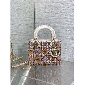 Dior lady mini size 17x15cm Bags