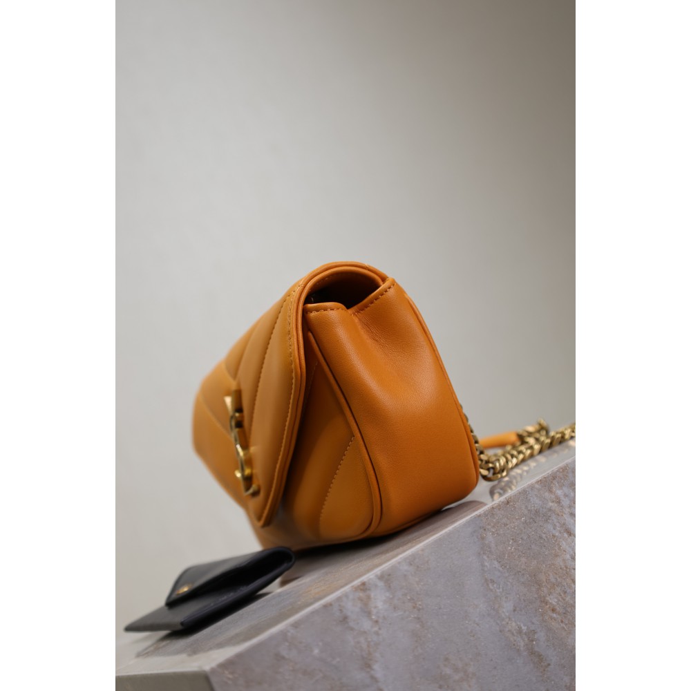 Ysl loulou mini in matelassé lambskin 20x12x5cm Bags