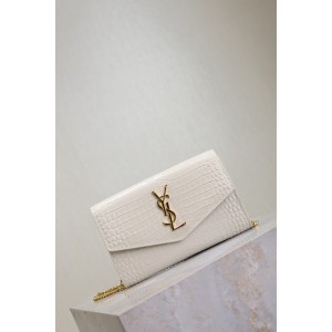 Ysl uptown chain wallet leather 19 x 12 x 3 CM Bags