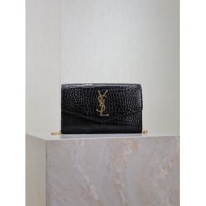 Ysl uptown chain wallet leather 19 x 12 x 3 CM Bags