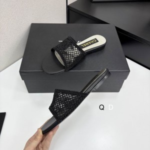 Chanel raffia slides 35-42 Shoes