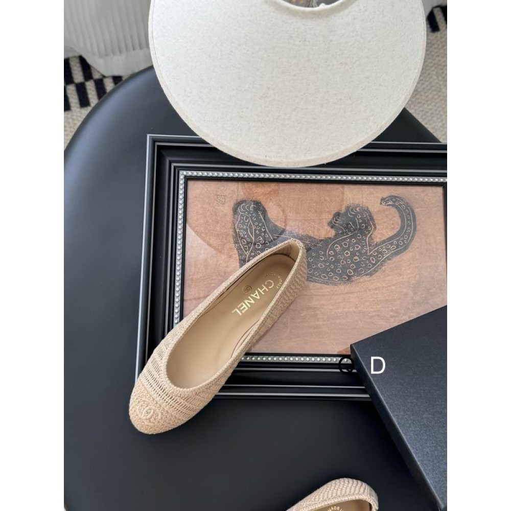 Chanel raffia ballerinas 35-42 Shoes