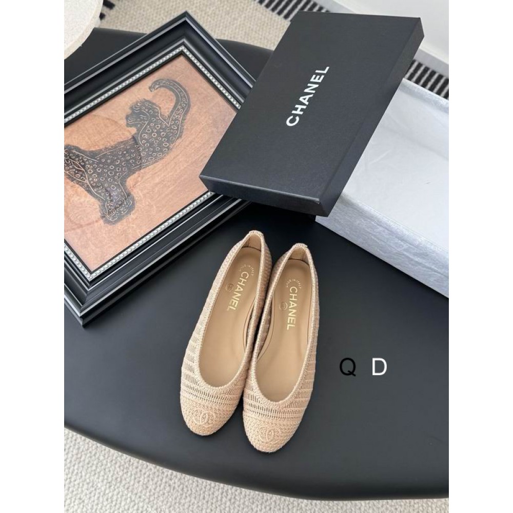 Chanel raffia ballerinas 35-42 Shoes
