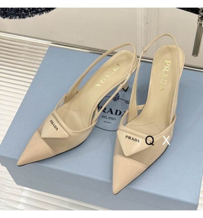 Prada leather slingback pumps 7.5cm 36-41