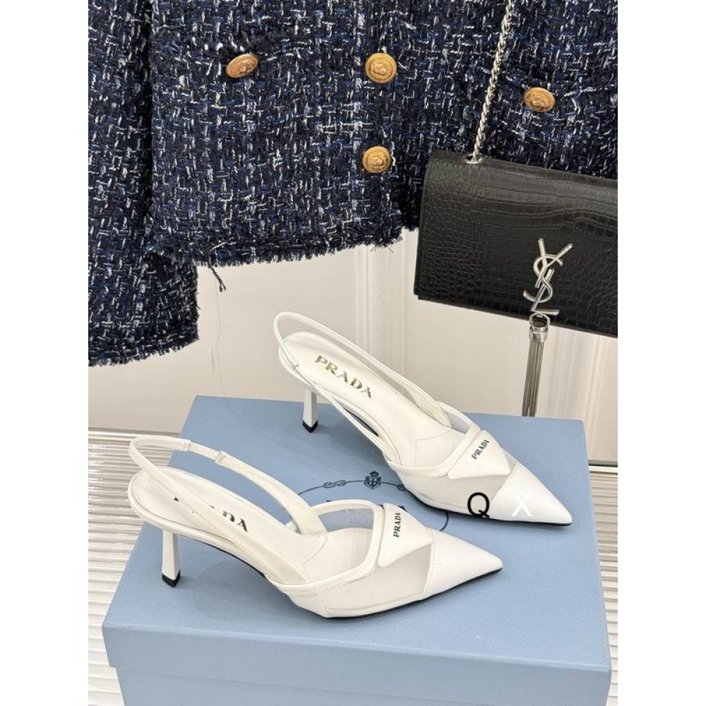 Prada leather slingback pumps 7.5cm 36-41 Shoes