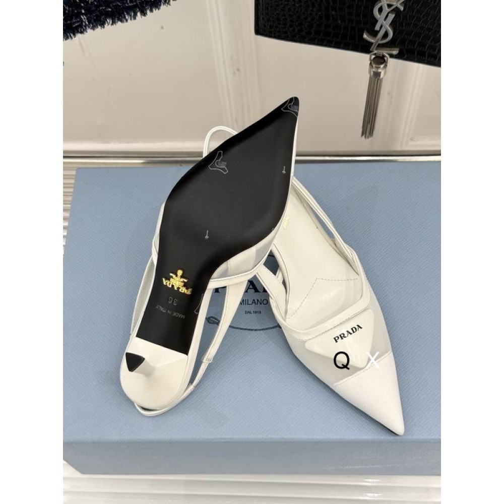 Prada leather slingback pumps 7.5cm 36-41 Shoes