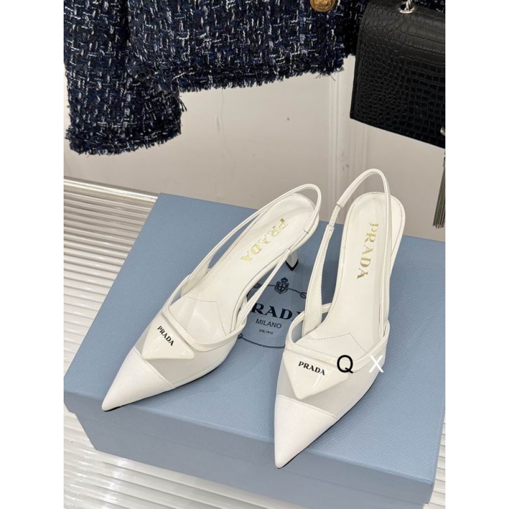 Prada leather slingback pumps 7.5cm 36-41 Shoes