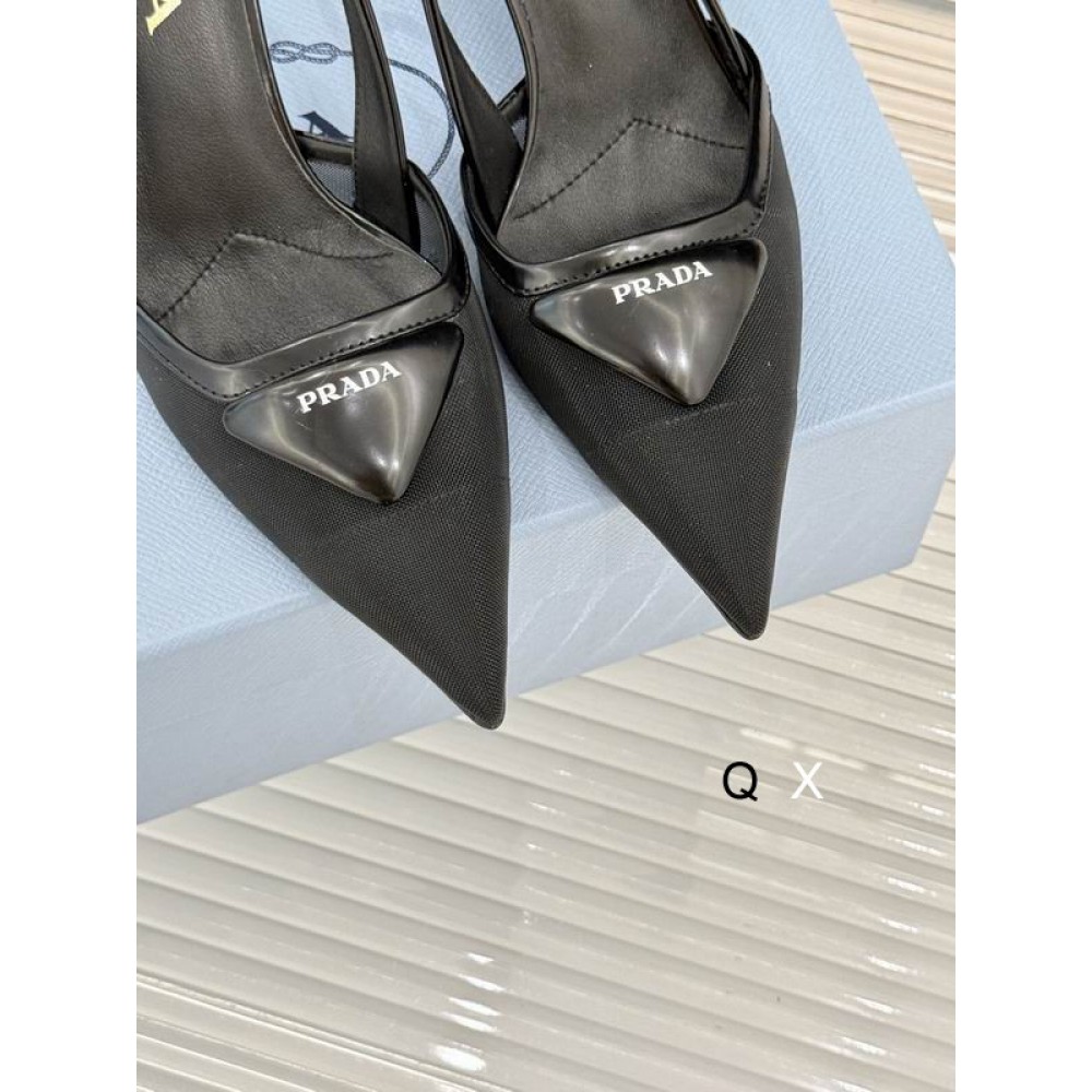 Prada leather slingback pumps 7.5cm 36-41 Shoes