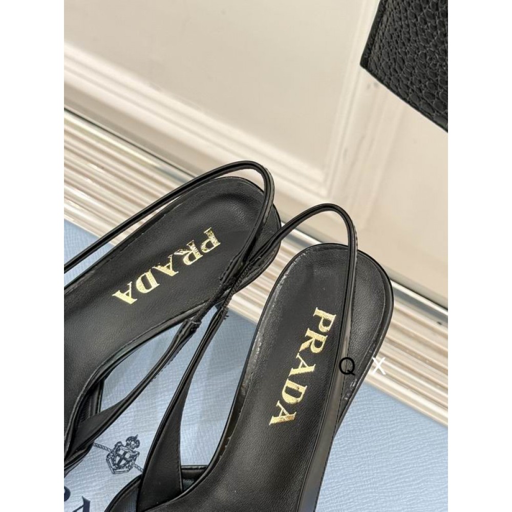 Prada leather slingback pumps 7.5cm 36-41 Shoes