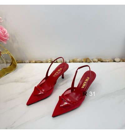 Prada leather slingback pumps 7.5cm 36-41