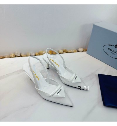 Prada leather slingback pumps 7.5cm 36-41