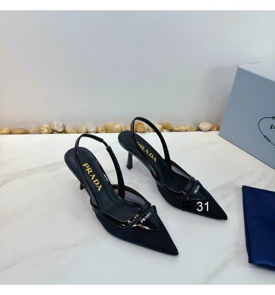 Prada leather slingback pumps 7.5cm 36-41