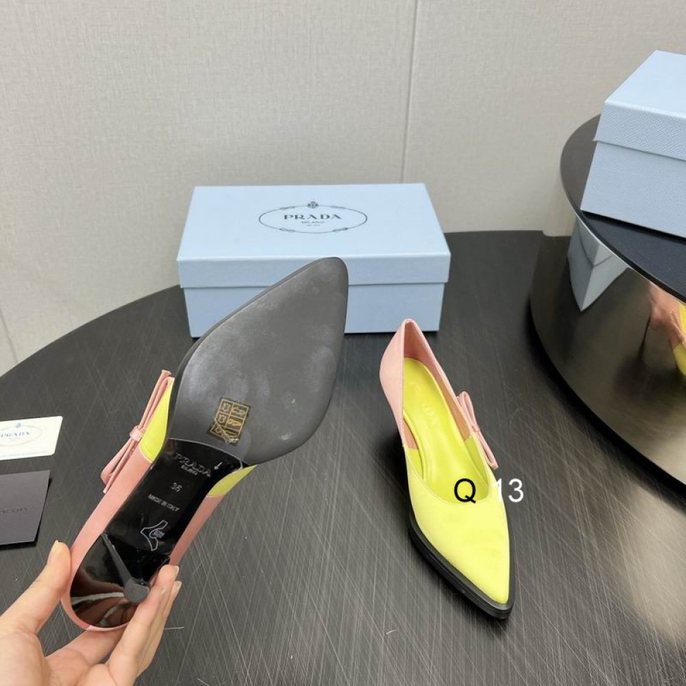 Prada leather slingback pumps 4cm 36-41 Shoes