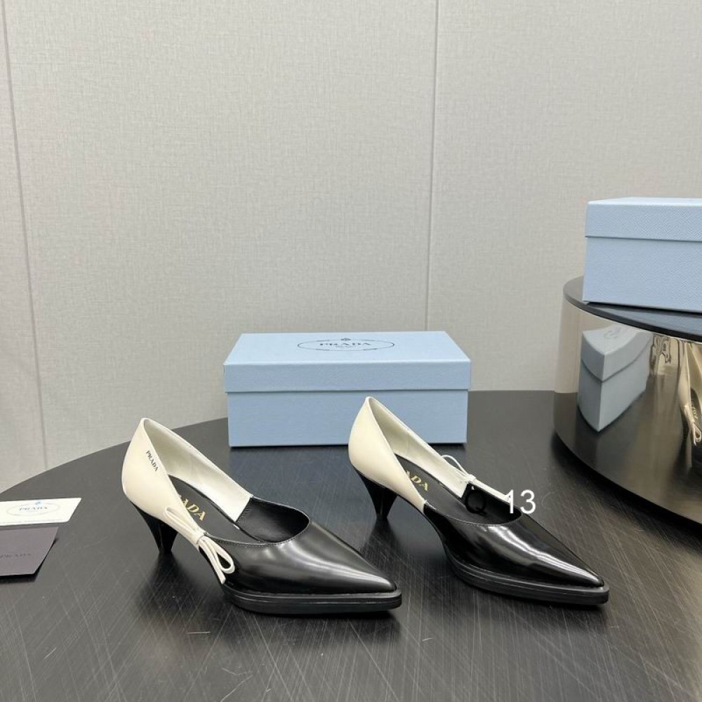 Prada leather slingback pumps 4cm 36-41 Shoes