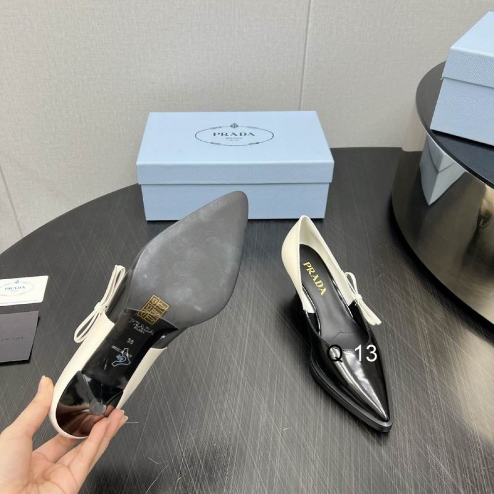 Prada leather slingback pumps 4cm 36-41 Shoes