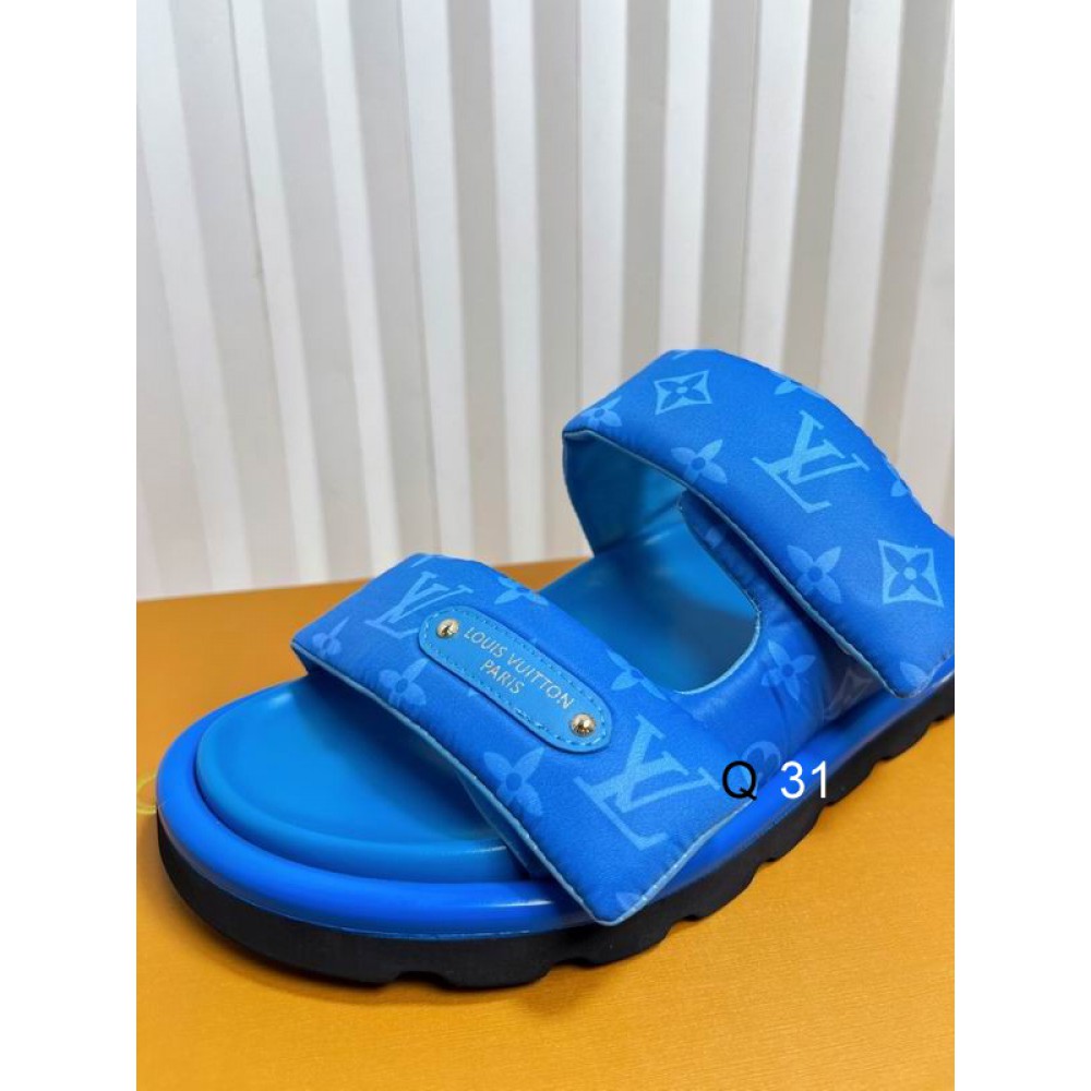 Lv sandals pool pillow 2025 35-42 Shoes