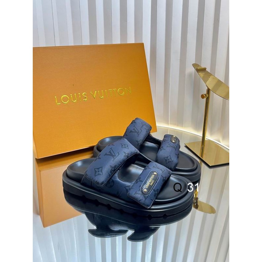 Lv sandals pool pillow 2025 35-42 Shoes