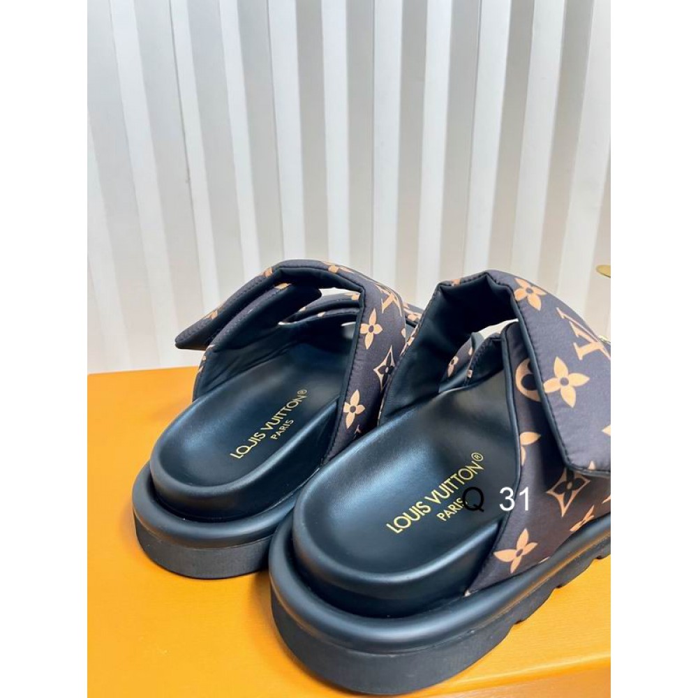 Lv sandals pool pillow 2025 35-42 Shoes