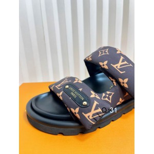 Lv sandals pool pillow 2025 35-42 Shoes