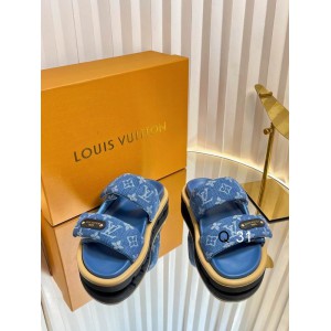 Lv sandals pool pillow 2025 35-42 Shoes