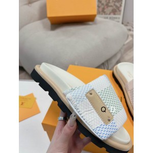 Lv slippers pool pillow 2025 35-42 Shoes