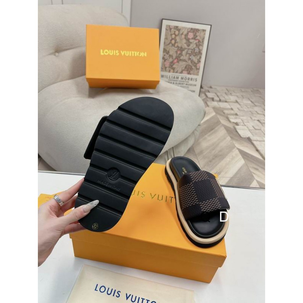 Lv slippers pool pillow 2025 35-42 Shoes