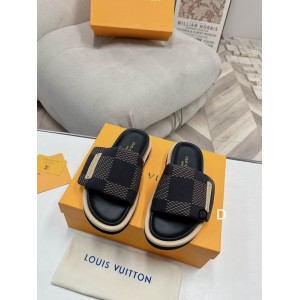 Lv slippers pool pillow 2025 35-42 Shoes