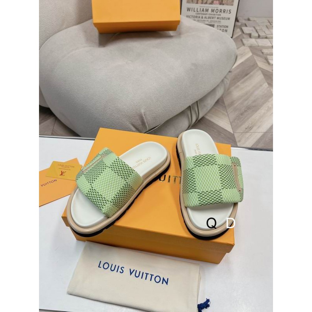 Lv slippers pool pillow 2025 35-42 Shoes