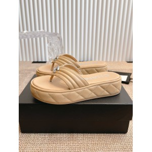 Chanel thong slides leather 35-42 Shoes