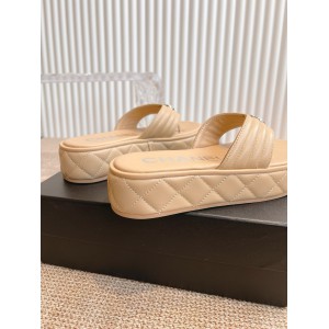 Chanel thong slides leather 35-42 Shoes