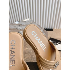 Chanel thong slides leather 35-42 Shoes