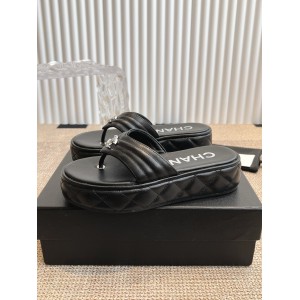 Chanel thong slides leather 35-42 Shoes