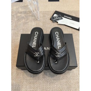 Chanel thong slides leather 35-42 Shoes