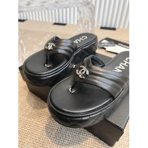 Chanel thong slides leather 35-42 Shoes