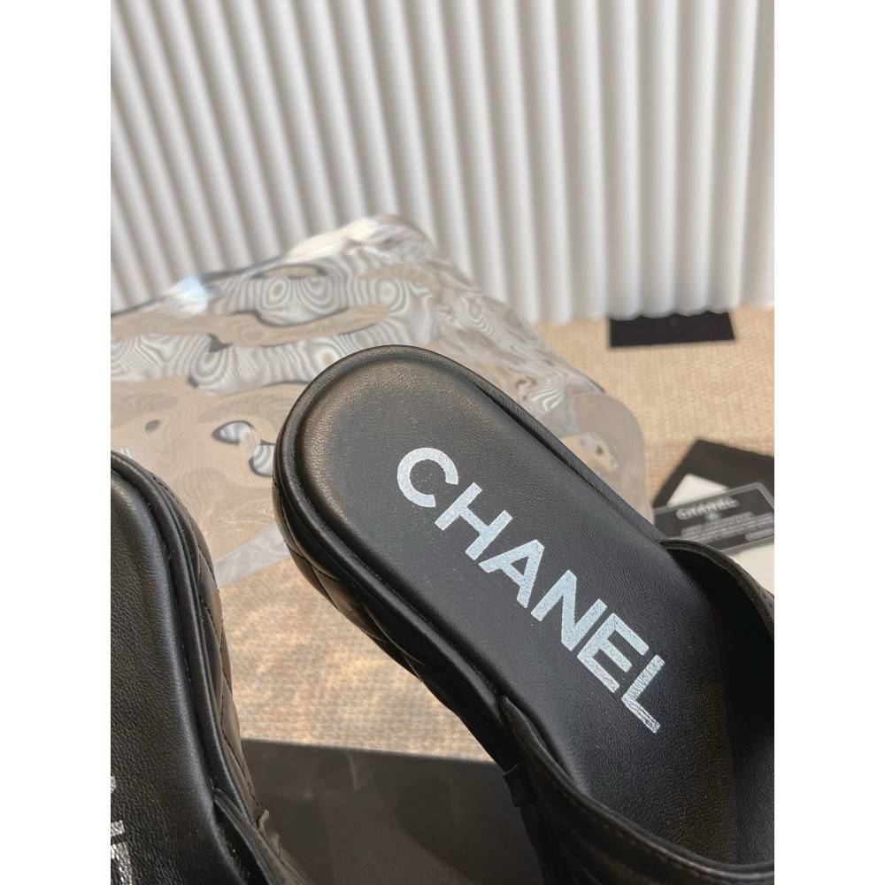 Chanel thong slides leather 35-42 Shoes