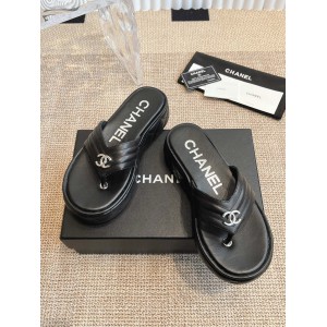 Chanel thong slides leather 35-42 Shoes
