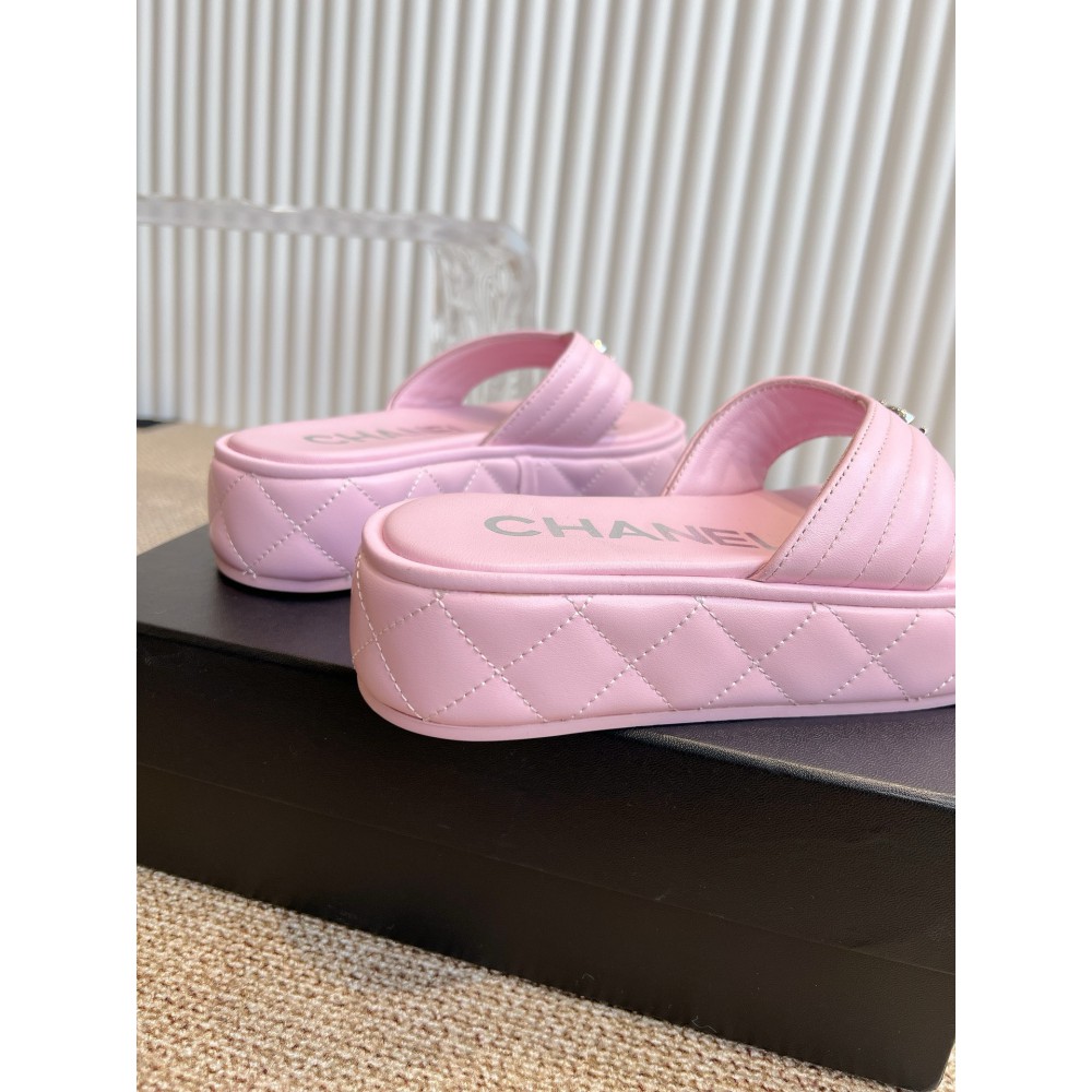Chanel thong slides leather 35-42 Shoes