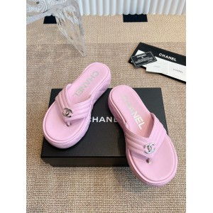 Chanel thong slides leather 35-42 Shoes
