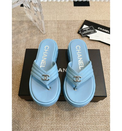 Chanel thong slides leather 35-42