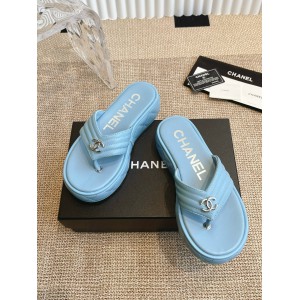 Chanel thong slides leather 35-42 Shoes