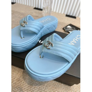 Chanel thong slides leather 35-42 Shoes