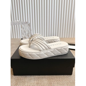 Chanel thong slides leather 35-42 Shoes