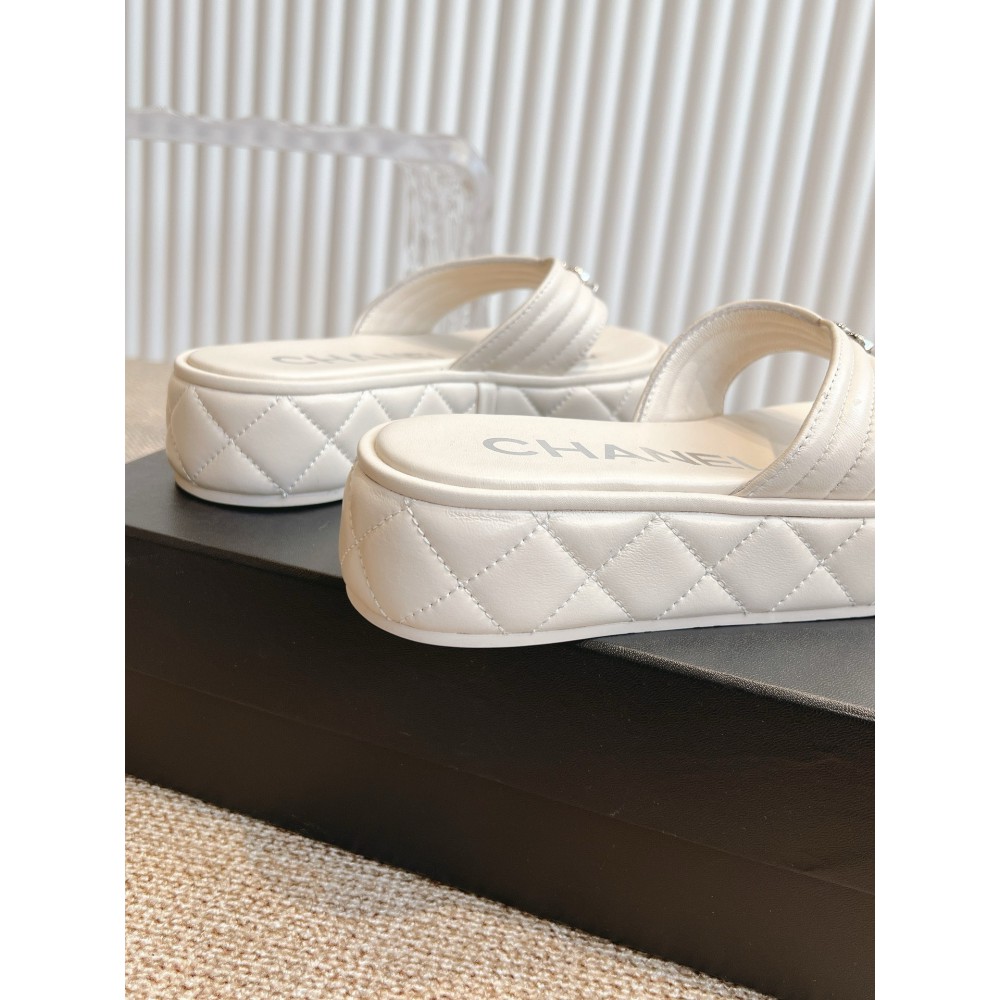 Chanel thong slides leather 35-42 Shoes